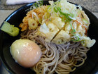 冷やし 天玉そば　かめや＠新宿