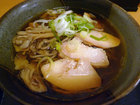 鶏きのこそば　あずみ
