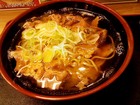 牛肉そば　石臼本陣＠鶯谷