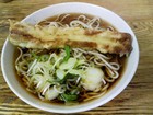 ちくわ天そば　六文そば日暮里2号店